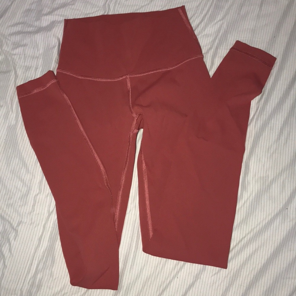 lululemon red leggings
